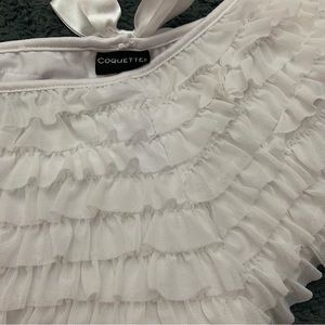 Plus One Size Coquette ruffle boy shorts